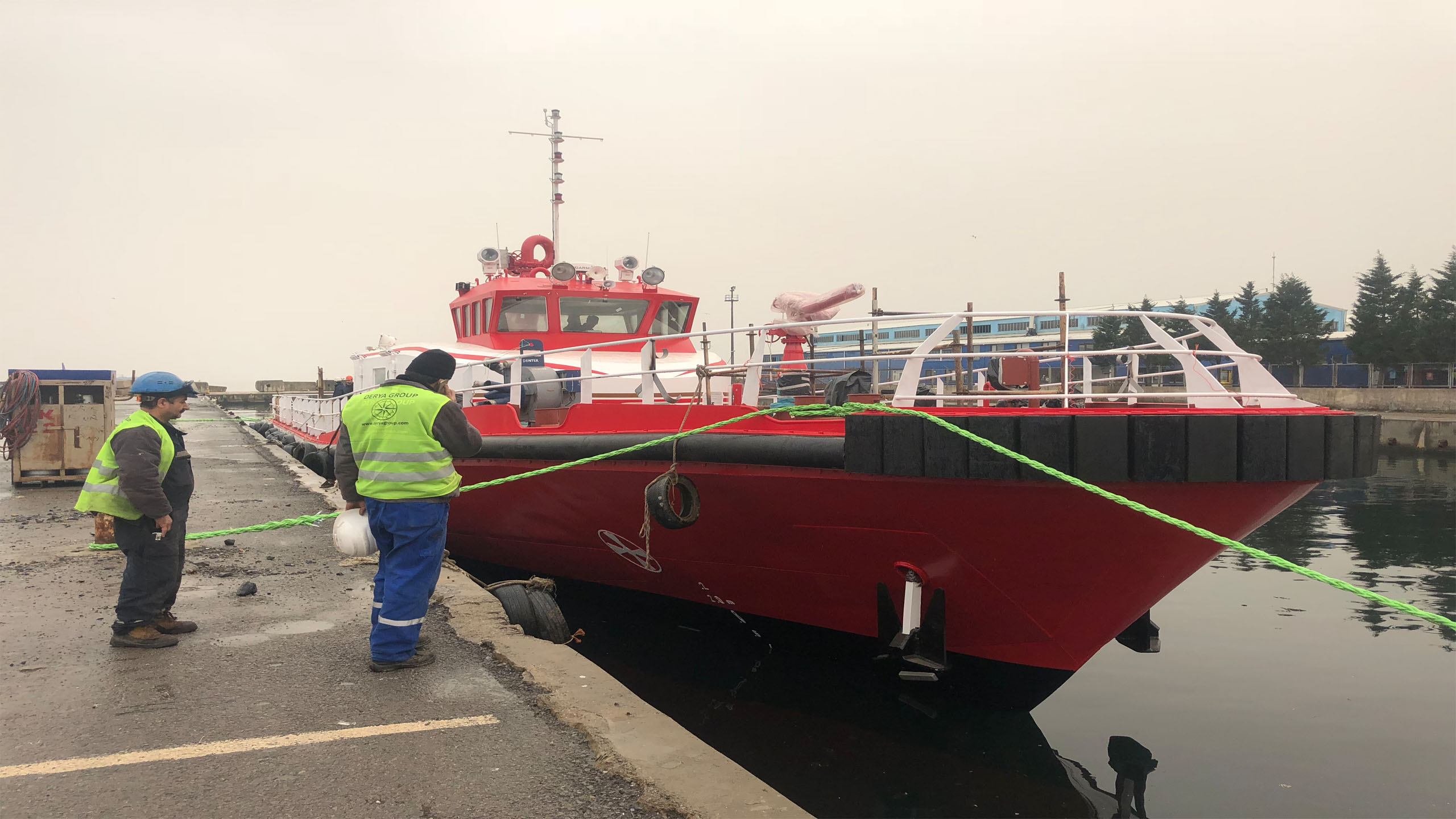 International Turkmenbashi Harbor Project – Fire Fighting Ship Project