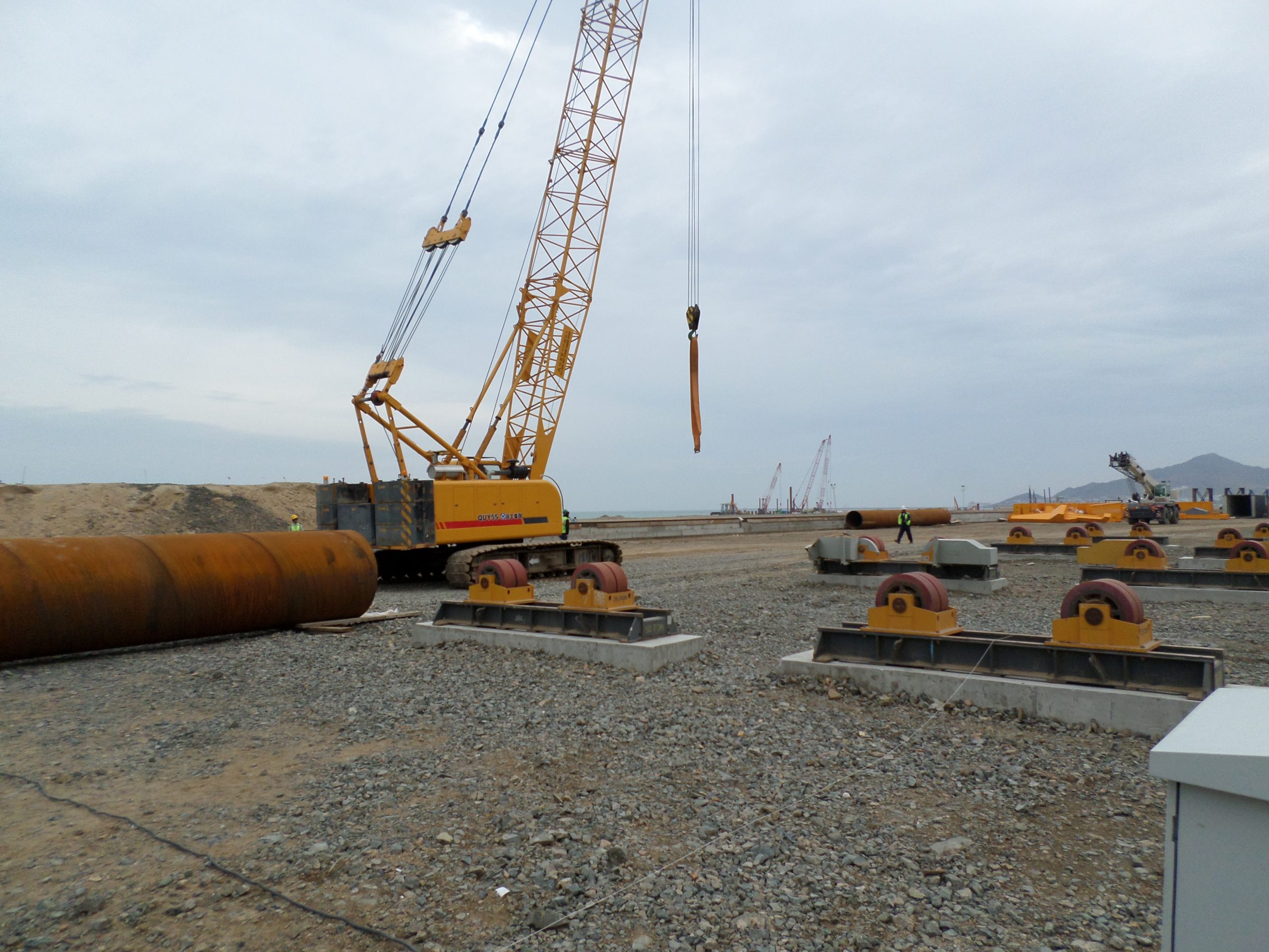 International Turkmenbashi Harbor Project – Fit-up, Welding and Painting Works of Structural Piles